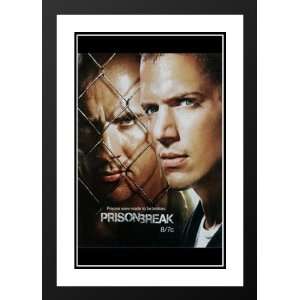  Prison Break (TV) 20x26 Framed and Double Matted TV Poster 