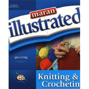 Illustrated Knitting & Crocheting Arts, Crafts & Sewing