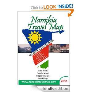 Namibia Travel Map 1st Edition: Johan Loubser:  Kindle 