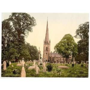   : Photochrom Reprint of Church, Ross on Wye, England: Home & Kitchen