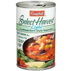   Harvest Light Southwestern Style Vegetable Soup, 18.6 oz Cans, 12 ct