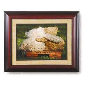  Personalized Teddy Bears Framed Print: Kitchen & Dining
