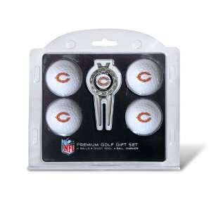  Chicago Bears NFL 4 Ball/Divot Tool Set: Sports & Outdoors