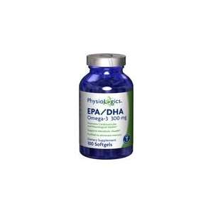    PhysioLogics EPA/DHA Omega 3 300 mg   100 Softgels
