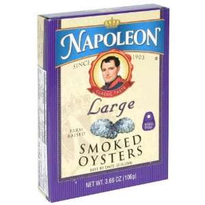 Perla Pacifica Oysters, Smoked 3.66 OZ Grocery & Gourmet Food