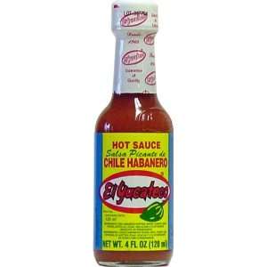 El Yucateco Red Habanero Hot Sauce, 4 fl oz:  Grocery 