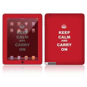  Apple iPad 3 Decal Skin   Keep Calm and Carry On 