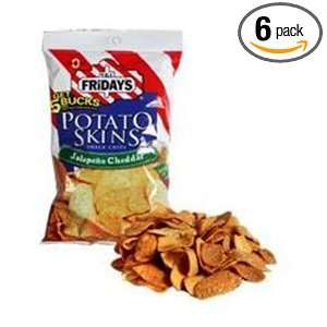 Poore Brothers Tgif Potato Skins Jalapeno Cheddar Flavor, 3 Ounces 