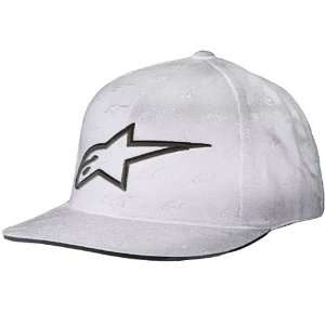  Alpinestars Allover Mens Fashion Hat/Cap   White / Small 