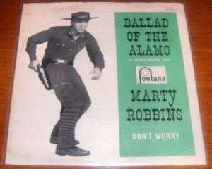 Marty Robbins BALLAD OF THE ALAMO 1960 PIC SLV GERMAN  