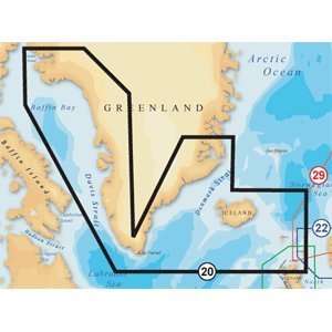  Navionics XL9 20XG   Greenland & Iceland   SD Card GPS 