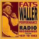 Performance Radio Recordings Fats Waller $14.99