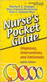 Nurses Pocket Guide Diagnoses Interventions, and Rationales 