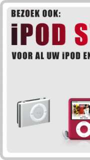 2x Bescherm hoes Etui Case voor iPod Nano 4G Zwart+Wit  
