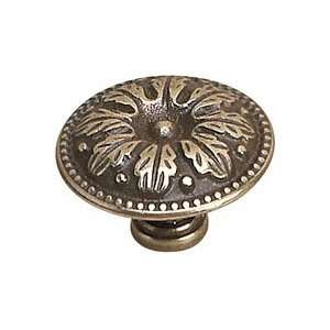  KNOB 36MM BURNISHED BRASS