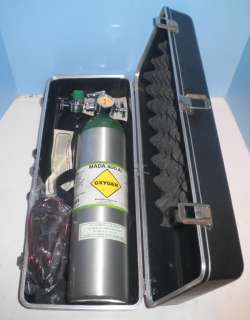 MADA Medical 400 AI. Oxygen Tank, Regulator & Carrying Case 400 ltr 