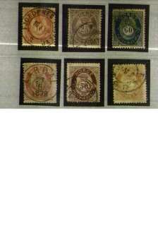 COLLECTION STAMPS CLASSIC NORWAY NORGE FRIMERKER (a29440)  