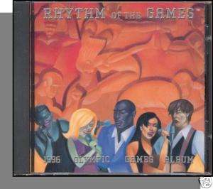 Rhythm of the Games   1996 Olympics Music CD   New!  