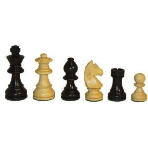   Black German Chessmen with 3and#039;and#039; King