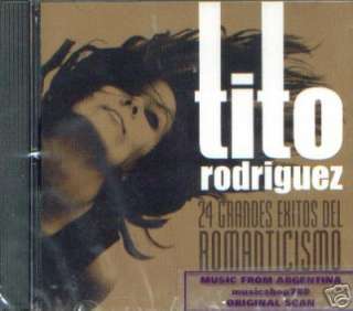 TITO RODRIGUEZ, 24 GRANDES EXITOS DEL ROMANTICISMO. FACTORY SEALED CD 