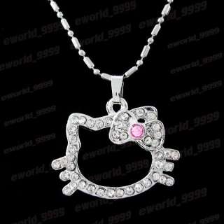 Xmas gift Kitty set Jewelry Necklace bracelet FT178  