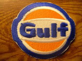 Unused Vintage Gulf Oil Embroidered Uniform Patch  