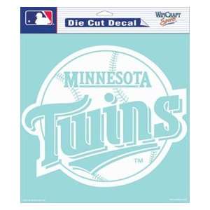  Minnesota Twins MLB Decal 8x8: Sports & Outdoors