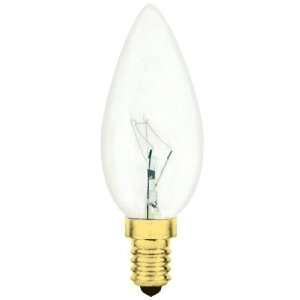   Watt Clear 130V E14 European Base B10 Bulb (335 40C)