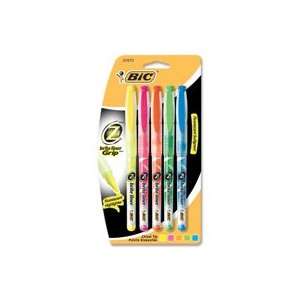 Quality Product By Bic Corporation   Pen yle Liquid Highlighter Chisel 