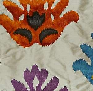 ZIMMER + ROHDE Voyage silk India Central Asian orange purple new 