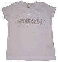 Loves a Princess Rhinestone Shirt Baby Toddler Girl  