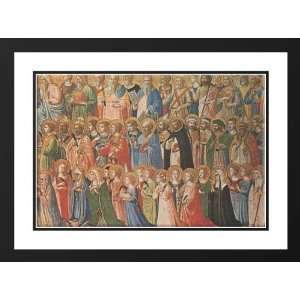  Angelico, , Fra 38x28 Framed and Double Matted Christ 