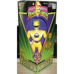   Morphin Power Rangers   Talking Yellow Ranger (1995): Toys & Games
