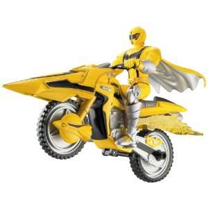  Power Rangers Yellow Power Ranger with Mystic Speeder 