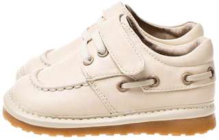 Boys Infant Toddler Leather Squeaky Shoes Cream / Beige  