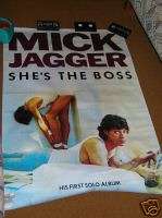 Rolling Stones MICK JAGGER SHes the BOSS Poster 41x58  