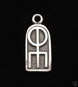 Zemi Amulet SPELL CHARM Pewter Pendant zm14  