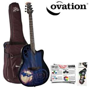  Ovation DJA34 AL DJ Ashba Acoustic Electric Guitar with Ashba 