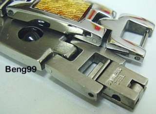 GOLD LEAF THRONE BIO Stainless Steel Magnetic Bracelet  