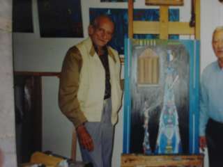 Original Jose Mijares Painting WaterColor Cuban Art  