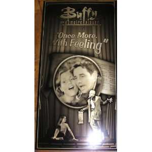  Buffy Musical Xander and Anya Geekograph Metal Art Panel 