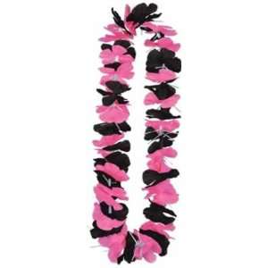  Beistle   50387   Pink And Black Party Lei  Pack of 12 