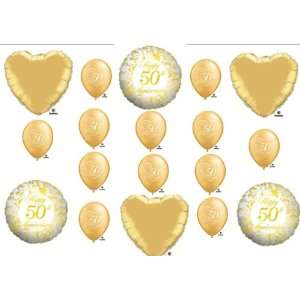 50th Fiftieth Anniversary Party Balloons Decorations Supplies Favors 