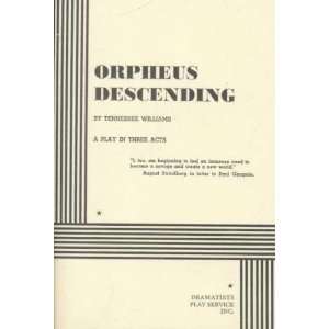 Orpheus Descending **ISBN 9780822208655** 