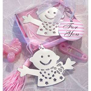  Baby Shower Favors : Baby Design Bookmark Favors   Pink (1 