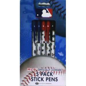  Major League Baseball Officially Licensed 5 Pack Stick 