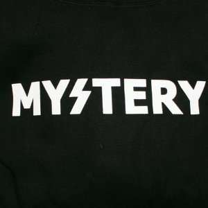  Mystery Text Logo Xlarge Black Short SLV Sports 