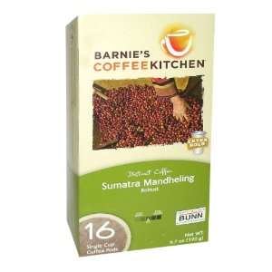  Barnies 58008 Sumatra Mandheling Coffee Pods, 18 count 