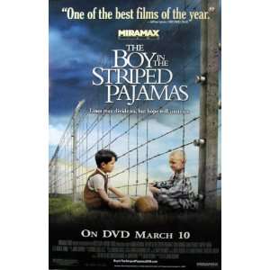  The Boy in The Striped Pajamas Movie Poster 27 X 40 