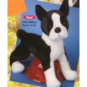  Plush Willem Boston Terrier 12 Toys & Games
